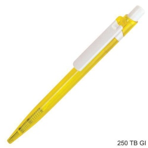Gathered™ Pix Stilus din plastic, corp transparent colorat, parti albe