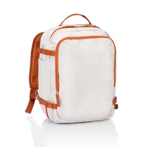 GC Mh way underseat softlight nylon backpack. white