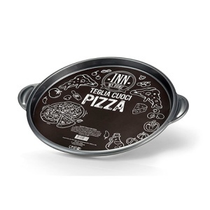 GC Tavă ovală pentru pizza inn my home, diametru 32,5 cm. în pungă de polietilenă