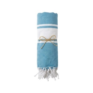 GRS-certified 150 g/m2 recycled cotton beach towel - Img 9