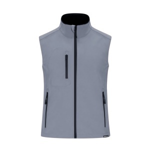 Handricks - Vest Triple Layer. Outside: Soft Shell, 94% Polyester RPET/ 6% Elastane. Inside: 100% Polyester Micropolar RPET. 340 g/ m2 Wind and Water Resistant - Img 4