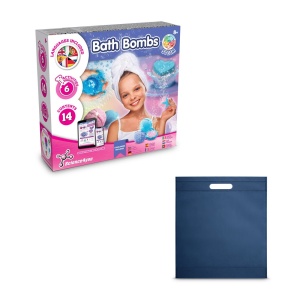hi!™ Bath Bombs Kit IV Joc educațional furnizat cu o pungă cadou nețesută (80 g/m²)