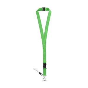 hi!™ MURRAY Lanyard din poliester cu carabina metalică