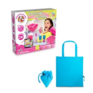 hi!™ Perfume & Soap Factory Kit V Joc educațional furnizat cu o pungă de cadou pliabilă 190T