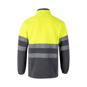 hi!™ VL EROS LARGE Jachetă fleece în două tonuri (280g/m²), din poliester (100%)
