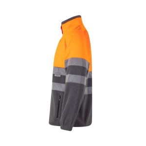 hi!™ VL EROS LARGE Jachetă fleece în două tonuri (280g/m²), din poliester (100%)