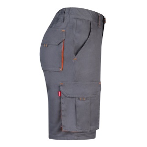 hi!™ VL HEMERA Multi-Pocket Two-Tone Elastic Bermuda (240 g/m²), Cotton (46%), EME (38%) and Polyester (16%) - Img 24