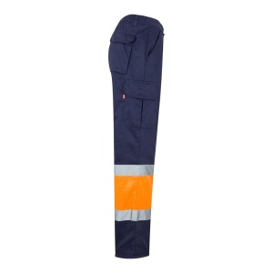 hi!™ VL POSEIDON LARGE Two-tone multi-pocket twill pants (210g/m²), cotton (20%) and polyester (80%) - Img 28