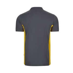 hi!™ VL SUPAY Tricou polo piqué bicolor (180g/m²), cu mânecă scurtă, din bumbac (60%) și poliester (40%)