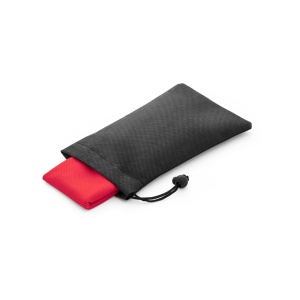 HI BERNAL. Recycled polyester (100% rPET) fitness cooling towel with non-woven pouch - Img 1