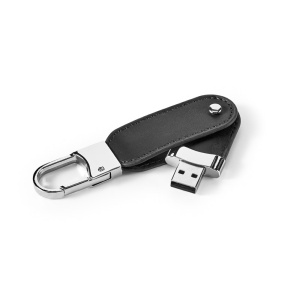 HI BRAGG 8GB. Memorie USB cu 8GB în PU și cu clemă carabiner - Img 3