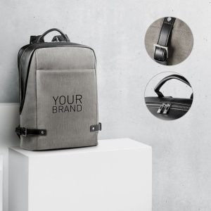 HI DIVERGENT BACKPACK II. Rucsac pentru laptop până la 15.6'' din material textil și PU