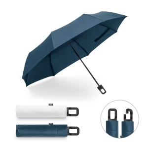 HI GEORGE. 21'' umbrella made from recycled polyester (100% rPET) 190T windproof pongee