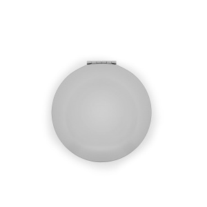 HI KAYLA. Double-sided round aluminum mirror with magnetic closure - Img 6