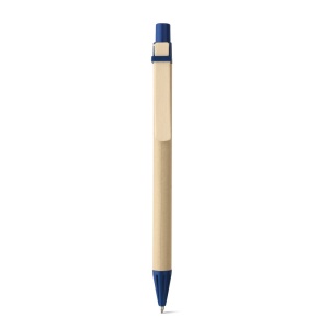 HI NAIROBI. Kraft paper ball pen with wooden clip - Img 6