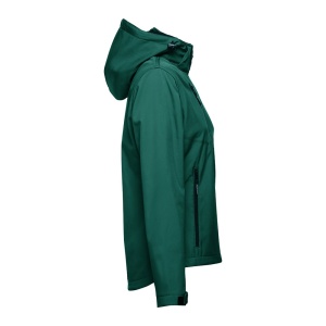 HI THC ZAGREB WOMEN. Women's softshell jacket with detachable hood and rounded back hem - Img 19