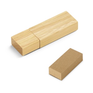 HI VENTER 16GB. 16GB bamboo USB flash drive