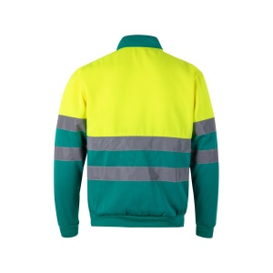 HI VL THOR. Hanorac bicolor (300g/m²) din fleece de poliester (100%) - Img 10