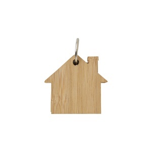 House-shaped sticky notes (80 pages), bamboo cover - Img 2