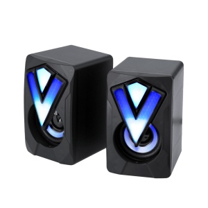 MAK Alan - Speaker Multicolour Led Lights. Sound Power 3W. 3,5 mm Jack Socket and USB - Img 2