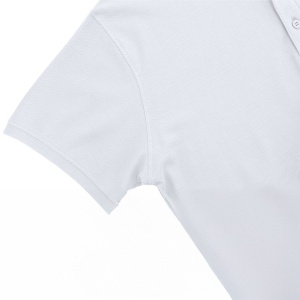 MAK Chaplin - Adult White Polo Shirt 100% Ring Spun Cotton, Piqué 200 g/ m2