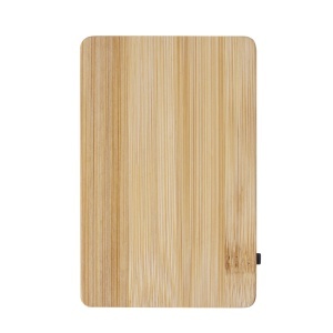 MAK Dominik - Power Bank Bamboo Wireless 15W. Magnetic. 5000 mAh. Type C Output and Input