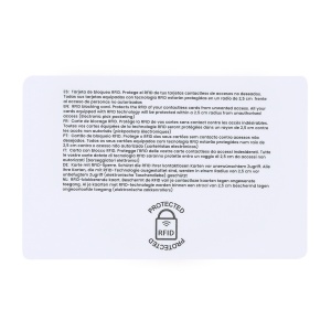 MAK Fatton - RFID Blocking Card PVC - Img 3