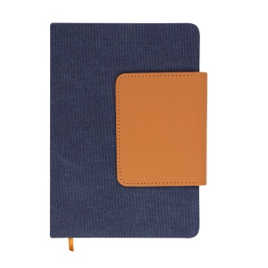 MAK Renak - Notepad Recycled Canvas/ Recycled PU Hard Cover. 80 Sheets