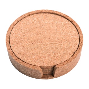 MC MARIOKA Set of 4 cork coasters