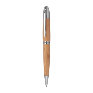 MC Metal twist ball pen with bamboo coating