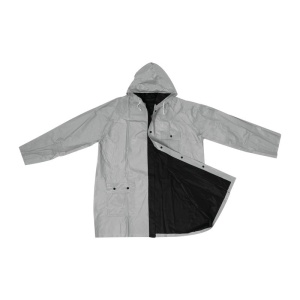 MC PVC bicolour reversible raincoat XL