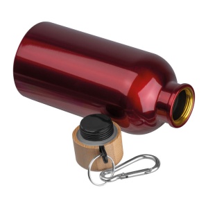MC Sticlă din oţel inoxidabil cu carabină, 400ml