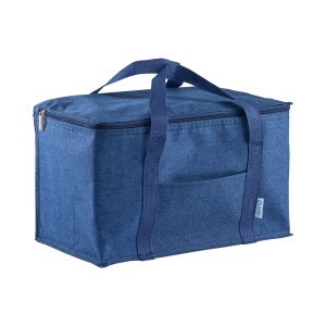 Melange r-pet cooler bag with silver interior - Img 4