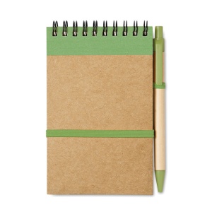 MO™ Bloc notes reciclat și pix
