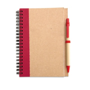 MO™ Bloc notes reciclat și pix