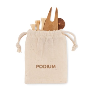 MO DORMIE - Golf accessories set in pouch