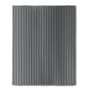 MO NIEVE RPET fleece striped blanket - Img 8