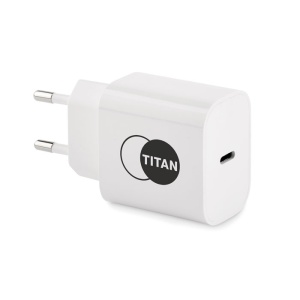 MO PLUGME - 20W 2 port USB charger EU plug