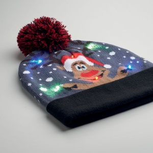 MO SHIMAS LIGHT Christmas knitted beanie LED - Img 7