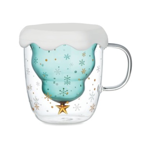 MO VERDE - Cană borosilicat perete dublu
