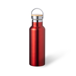 Naxel - Insulated Bottle Stainless Steel/ Bamboo 500 ml - Img 6
