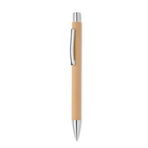 OLYMPIA Recycled paper push ball pen - Img 1