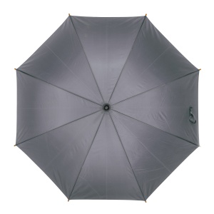 ON™ Automatic umbrella with wood shaft, ferrule and handle