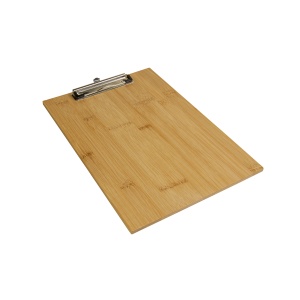 ON™ Bamboo A4 folder with metal clip