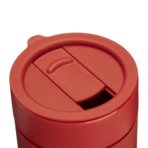 ON™ Cană ceramică 300 ml acoperită cu silicon. Capac PP detașabil cu deschidere glisantă - Img 11