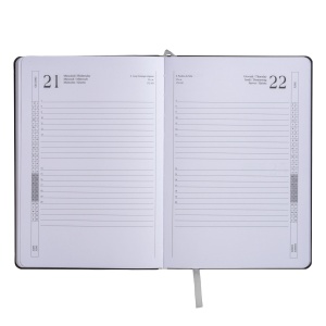 ON™ Daily diary 2025 with flexible PU cover