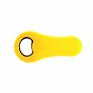 ON™ Plastic bottle opener with magnet