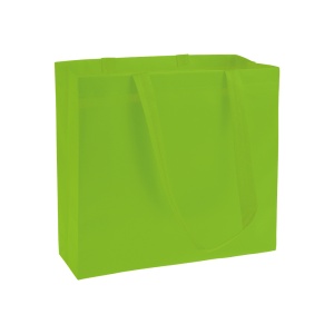 ON™ Laminated non-woven fabric shopping bag with gusset and long handles