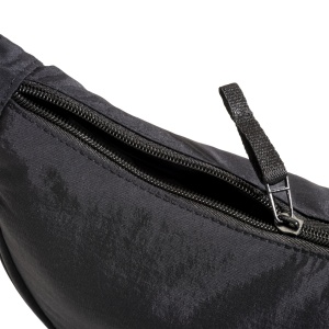 ON™ Nylon round bag with adjustable shoulder strap, zipper closure