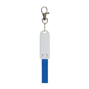 ON™ Lanyard with snap hook, with charging cable function with Micro-USB/Lightning/USB type C/U